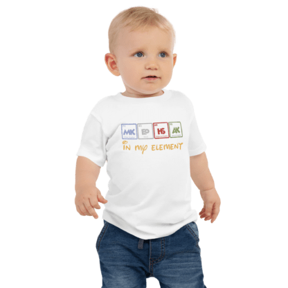 In My Element - Baby Jersey Short Sleeve Tee - Image 2
