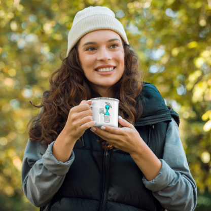 Trash Talker Enamel Mug