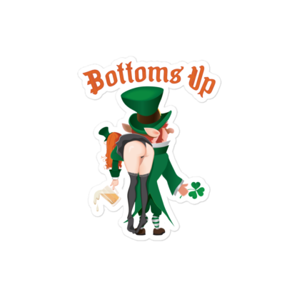 Bottoms Up - Bubble-free stickers