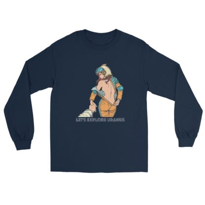 Let's Explore Uranus Men’s Long Sleeve