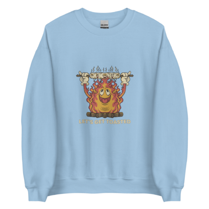Let’s Get Toasted Unisex Sweatshirt - Image 4