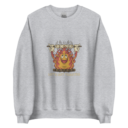 Let’s Get Toasted Unisex Sweatshirt - Image 5