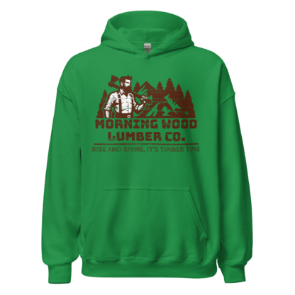 Morning Wood Lumber Co. - Unisex Hoodie - Image 2