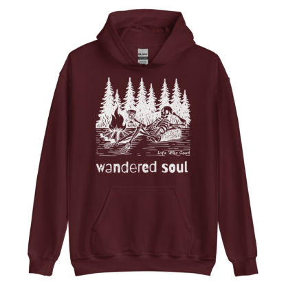 Life Was Good: Wandered Soul – Unisex Hoodie - Image 4