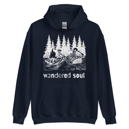 Life Was Good: Wandered Soul – Unisex Hoodie - Image 3