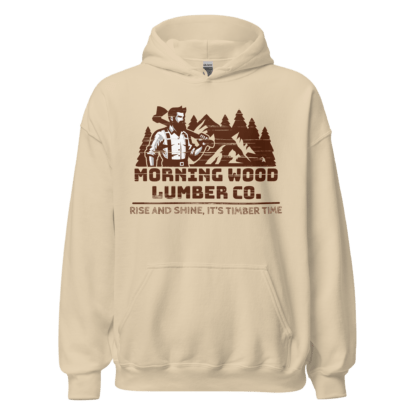 Morning Wood Lumber Co. - Unisex Hoodie - Image 4
