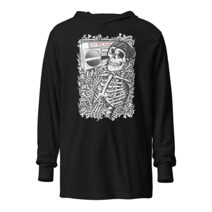 Life Was Good: Eternal Playlist – Hooded long-sleeve tee - Image 2
