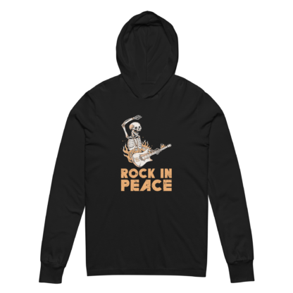 Life Was Good: Rock in Peace - Hooded long-sleeve tee