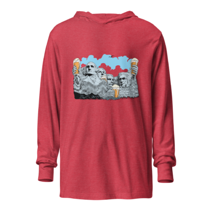 Mount Beermore Hooded long-sleeve tee