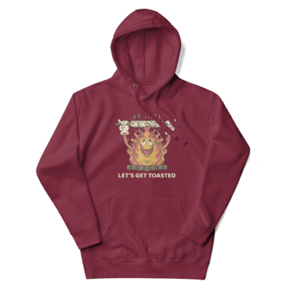 Let’s Get Toasted Unisex Hoodie - Image 2