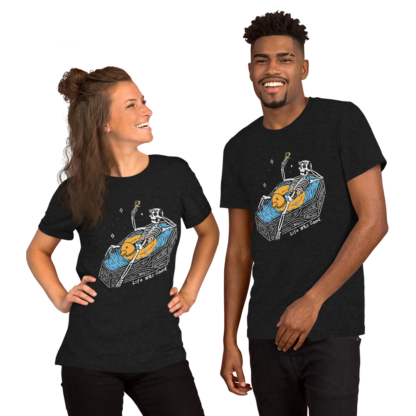 Life Was Good: Rest In Pleasure - Unisex t-shirt - Image 7