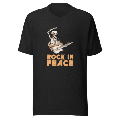 Life Was Good: Rock in Peace - Unisex t-shirt