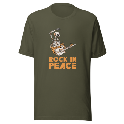 Life Was Good: Rock in Peace - Unisex t-shirt - Image 4