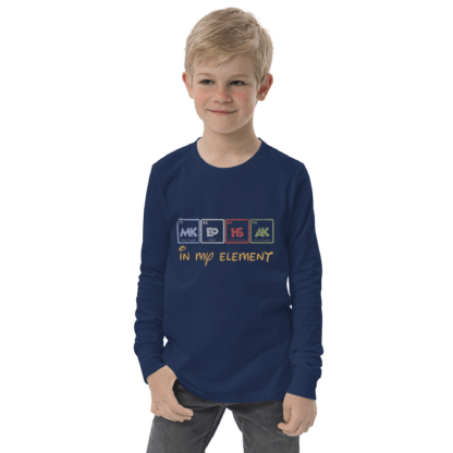 In My Element – Youth long sleeve tee - Image 3