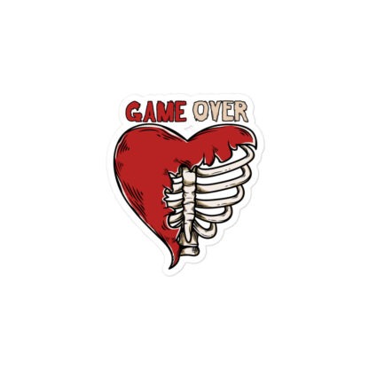 Game Over - Bubble-free stickers