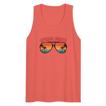Spring Broke - Men’s premium tank top - Image 7