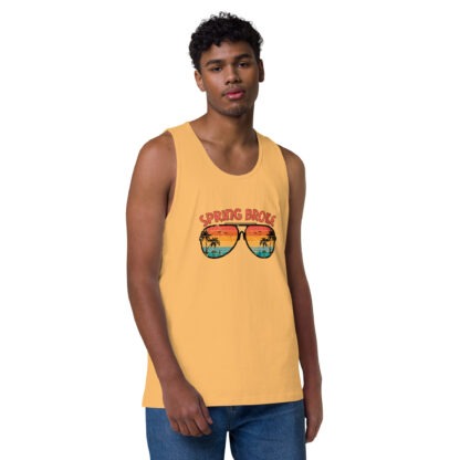 Spring Broke - Men’s premium tank top - Image 13