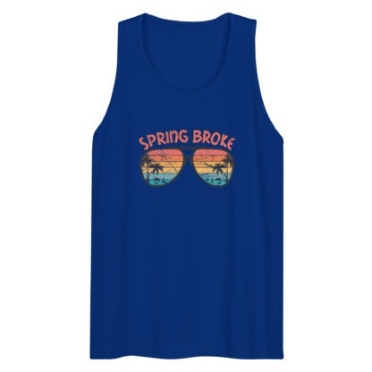 Spring Broke - Men’s premium tank top - Image 2
