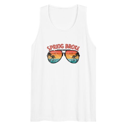 Spring Broke - Men’s premium tank top - Image 11
