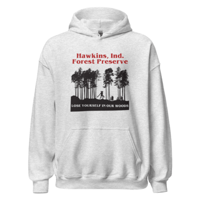 Hawkins Ind Forest Perserve - Unisex Hoodie - Image 5