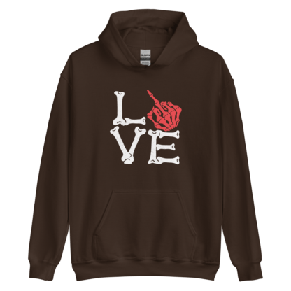 F*CK Love - Unisex Hoodie - Image 3
