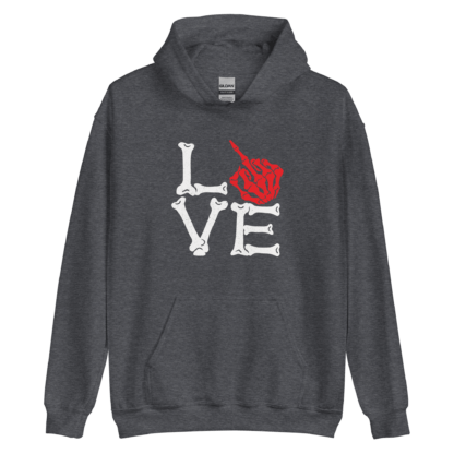 F*CK Love - Unisex Hoodie - Image 4