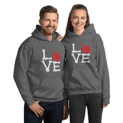 F*CK Love - Unisex Hoodie - Image 2