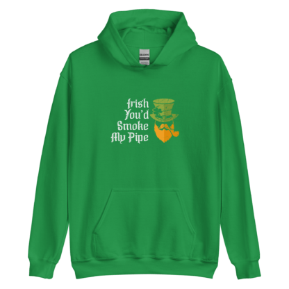 Irish You’d Smoke My Pipe - Unisex Hoodie - Image 6