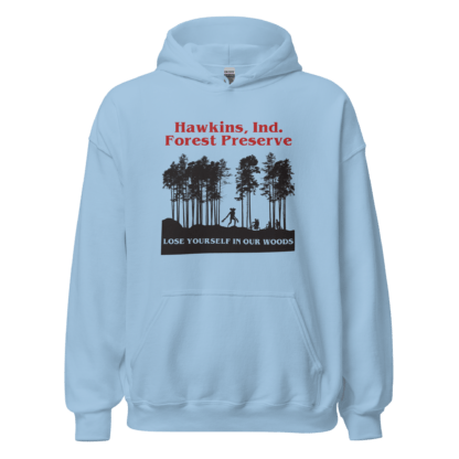 Hawkins Ind Forest Perserve - Unisex Hoodie - Image 2