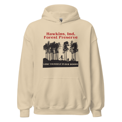 Hawkins Ind Forest Perserve - Unisex Hoodie - Image 3