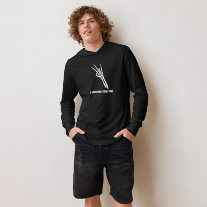 A Shocking Good Time – Hooded long-sleeve tee - Image 2