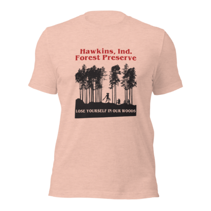 Hawkins Ind Forest Perserve - Unisex t-shirt - Image 3