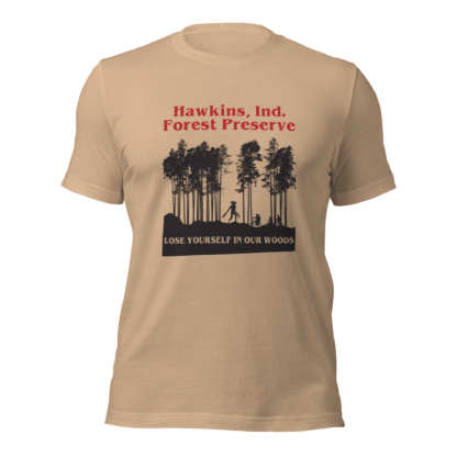 Hawkins Ind Forest Perserve - Unisex t-shirt - Image 2