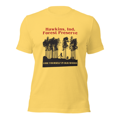 Hawkins Ind Forest Perserve - Unisex t-shirt - Image 4