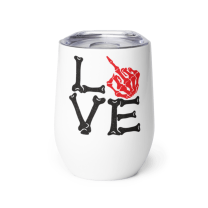 F*CK Love - Wine tumbler - Image 2