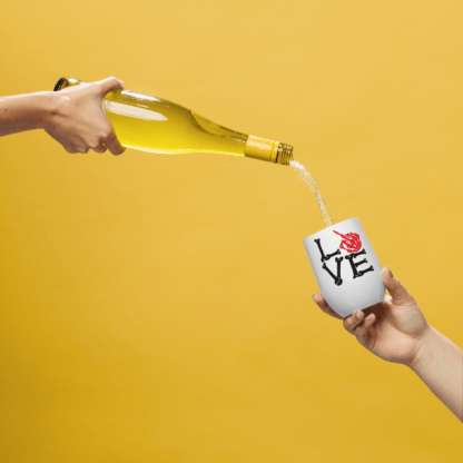 F*CK Love - Wine tumbler - Image 3