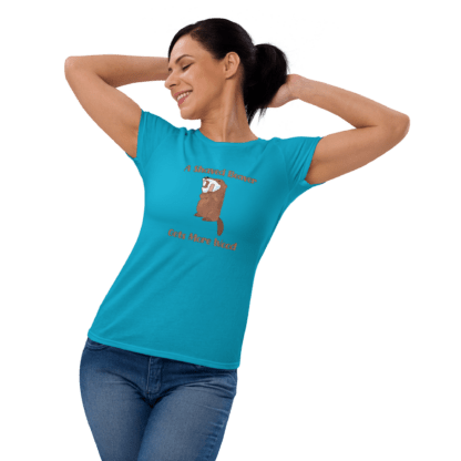 A Shaved Beaver Gets More Wood – Women's short sleeve t-shirt - Image 7