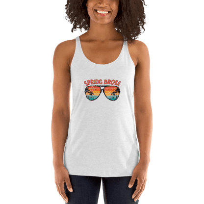 Spring Broke - Women's Racerback Tank - Image 10