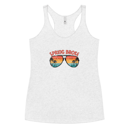 Spring Broke - Women's Racerback Tank - Image 9