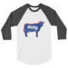 Holy Cow - 3/4 sleeve raglan shirt - Image 7