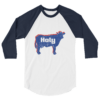 Holy Cow - 3/4 sleeve raglan shirt - Image 4