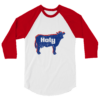 Holy Cow - 3/4 sleeve raglan shirt - Image 6