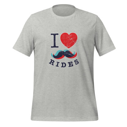 I Love Mustache Rides - Unisex t-shirt - Image 7
