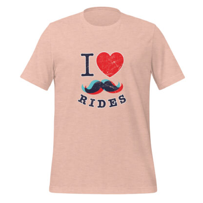 I Love Mustache Rides - Unisex t-shirt - Image 6