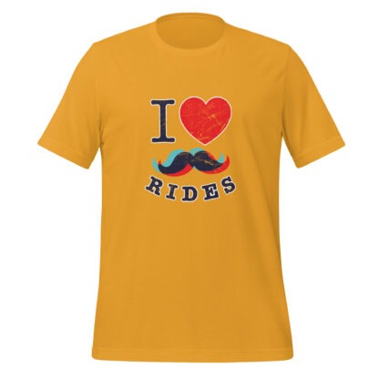 I Love Mustache Rides - Unisex t-shirt - Image 4