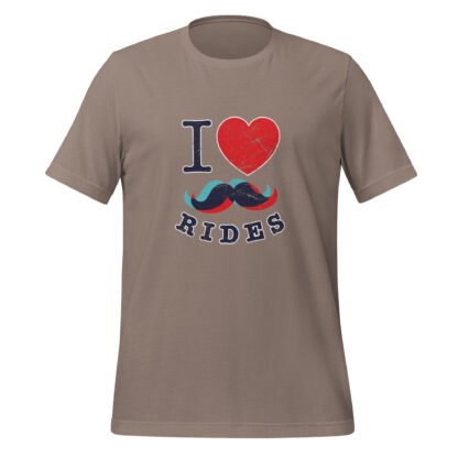 I Love Mustache Rides - Unisex t-shirt - Image 3