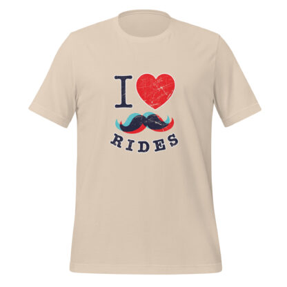 I Love Mustache Rides - Unisex t-shirt - Image 8