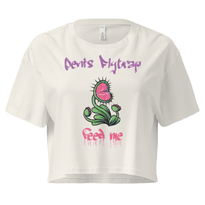 Penis Flytrap: Feed Me - Women’s crop top - Image 2