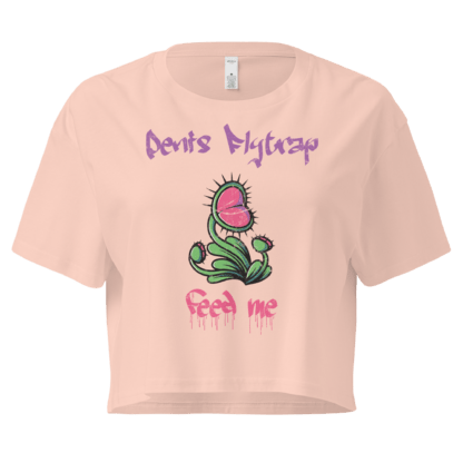 Penis Flytrap: Feed Me - Women’s crop top - Image 4